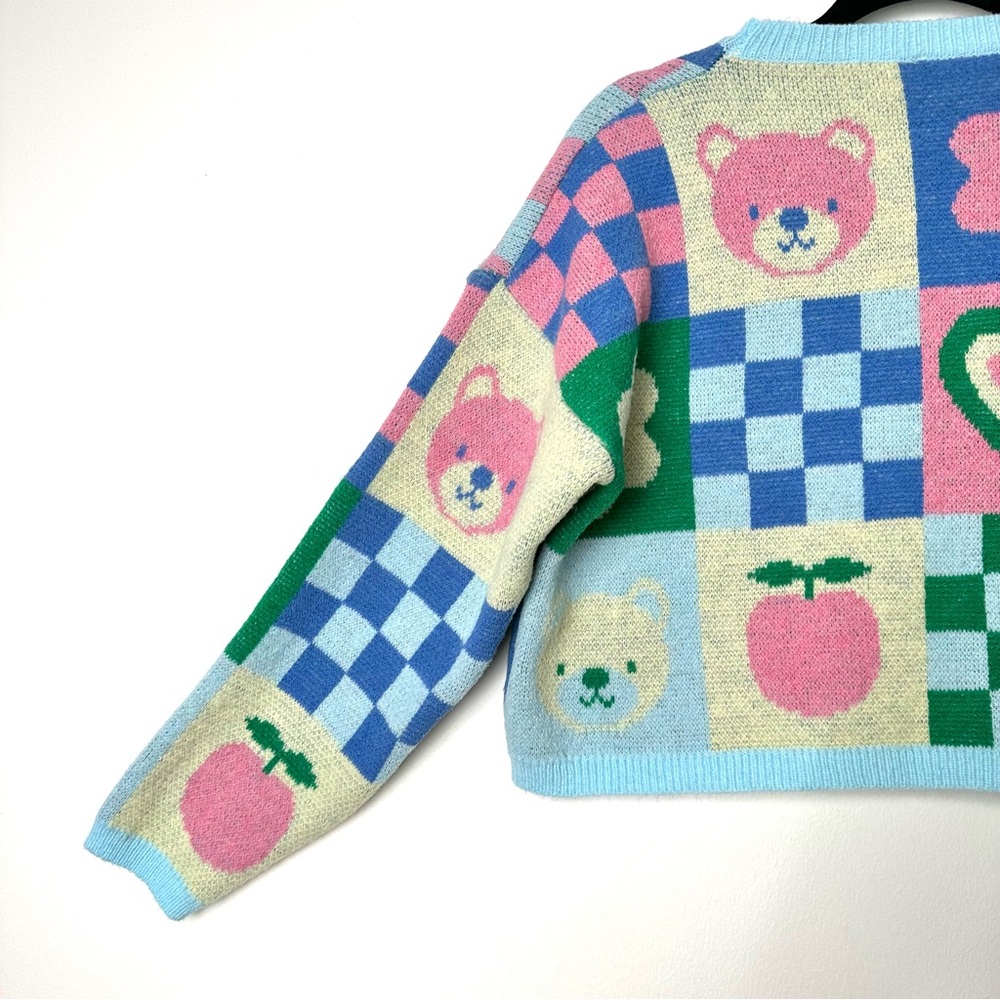 Dreamers Multicolor Patterned Sweater - Picture 10 of 11